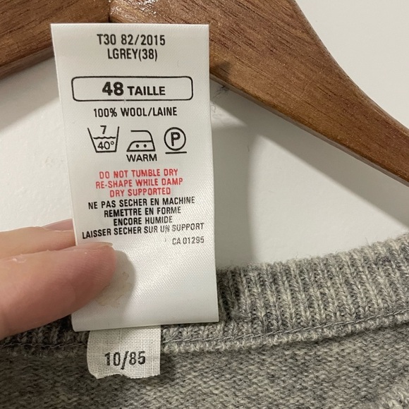 ST MICHAEL- pure lambs wool crew neck - Picture 4 of 4